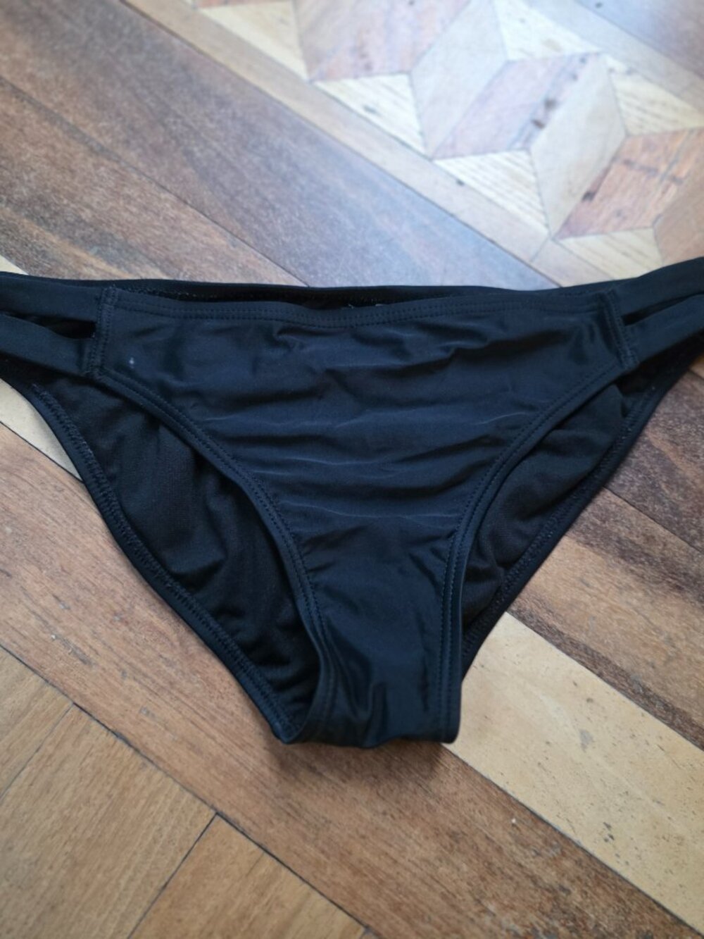 Adore Me Black Bikini Bottom Size Small
